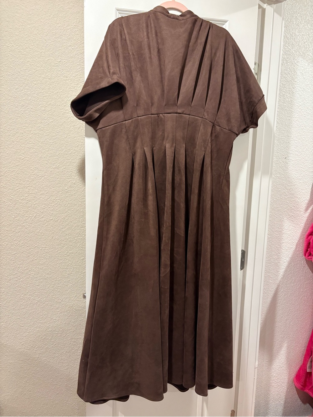 Anthropologie Brown Maxi Dress with Front Zip - Picture 14 of 14